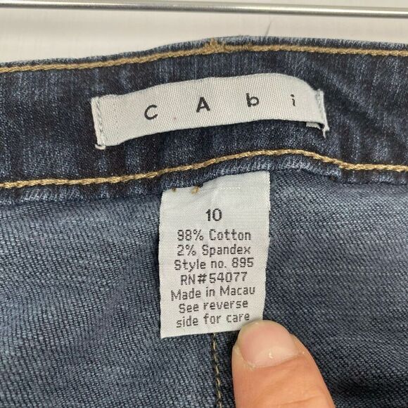 Cabi Women's Jeans, Size 10 Blue, Stretch Denim, Low Rise  Pockets - Picture 3 of 11